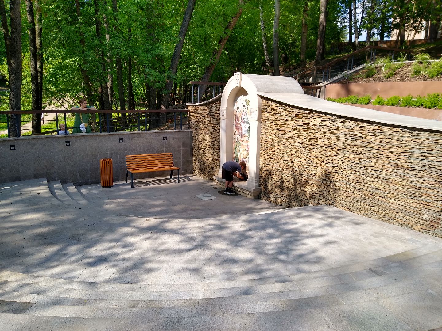 Раменское, благоустройство, парк, Икона Святой Троицы