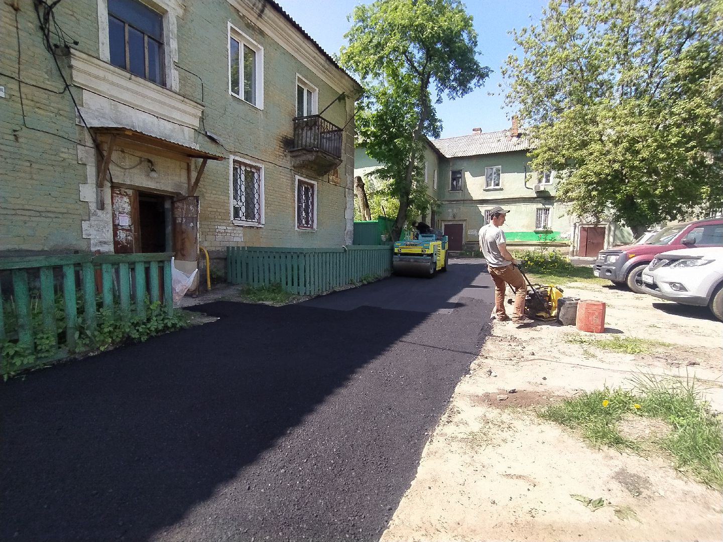 Ямочный ремонт, дорога, асфальт