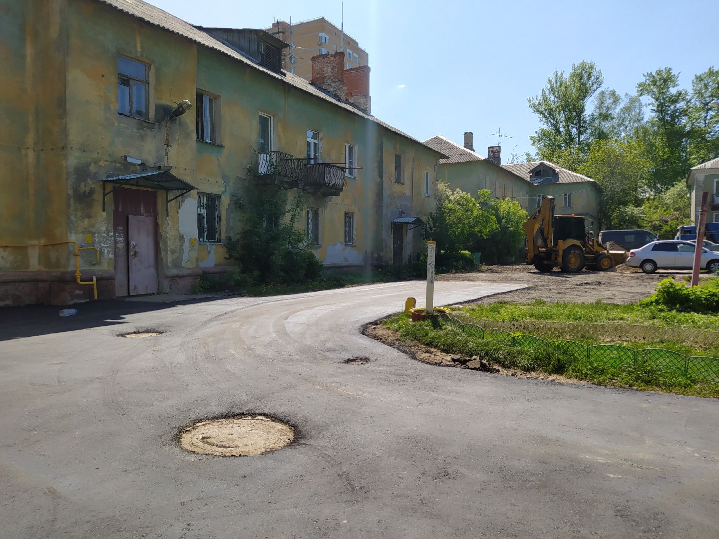 Ямочный ремонт, дорога, асфальт