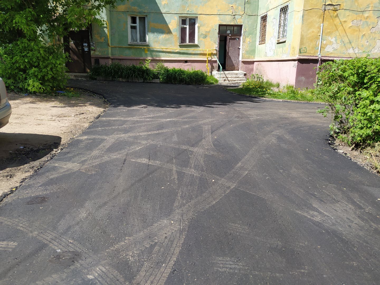 Ямочный ремонт, дорога, асфальт