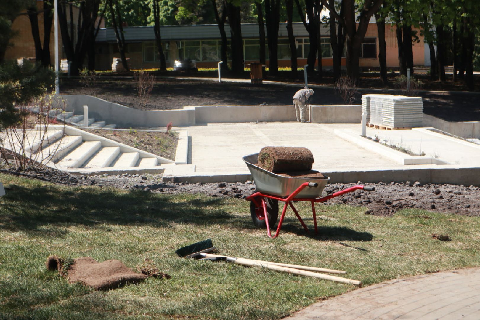 Пущино, благоустройство