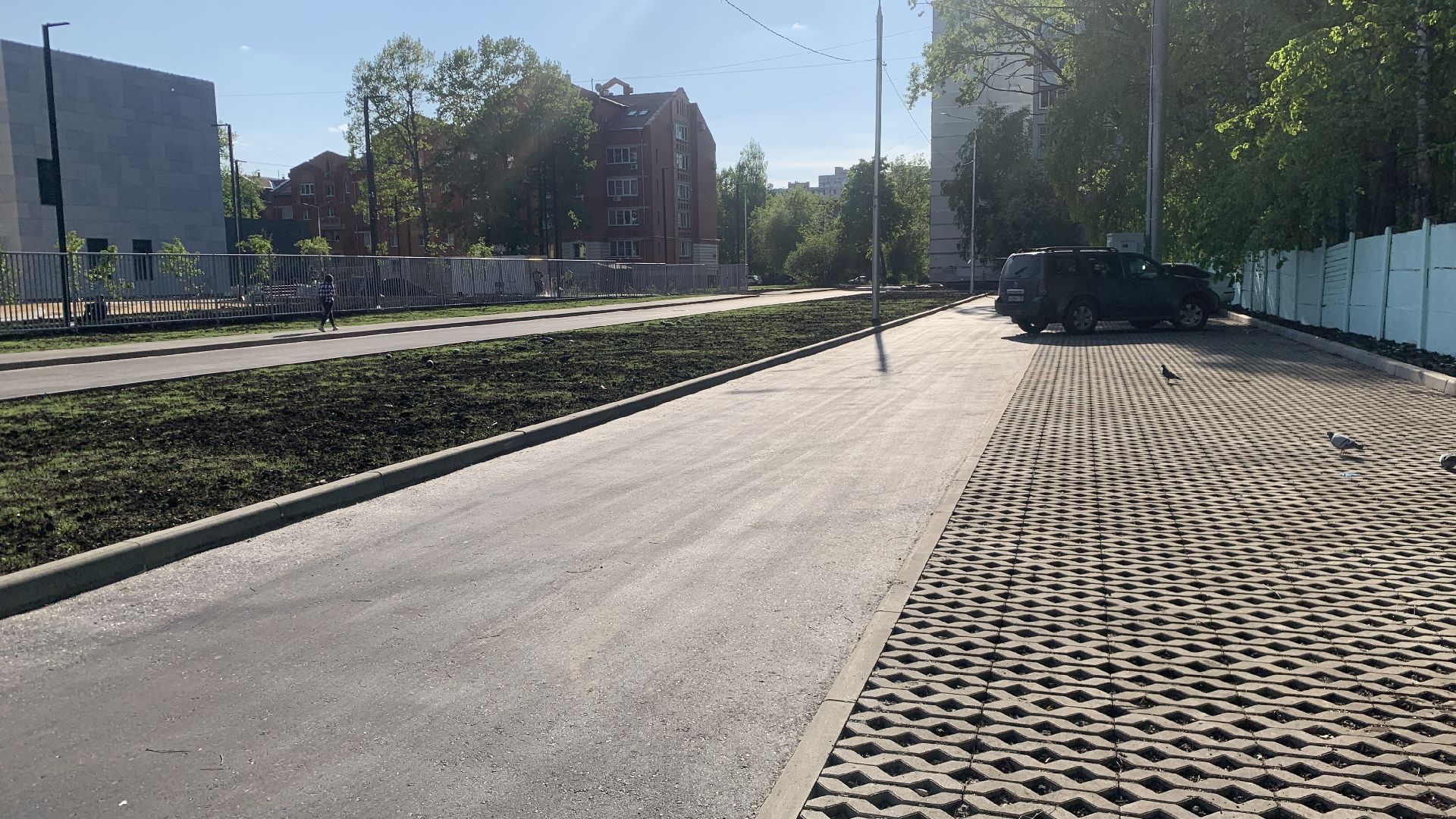 Ступино, благоустройство, экопарковка