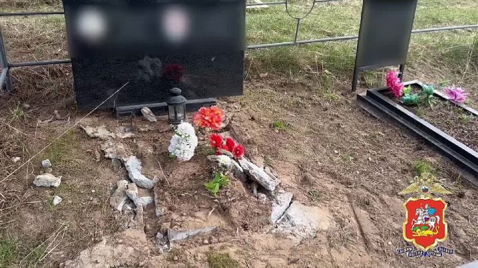 Звенигород, похитители 13 надгробий, кладбищенские воры, уголовное дело, УМВД по Одинцовского городскому округу, вандализм на кладбище