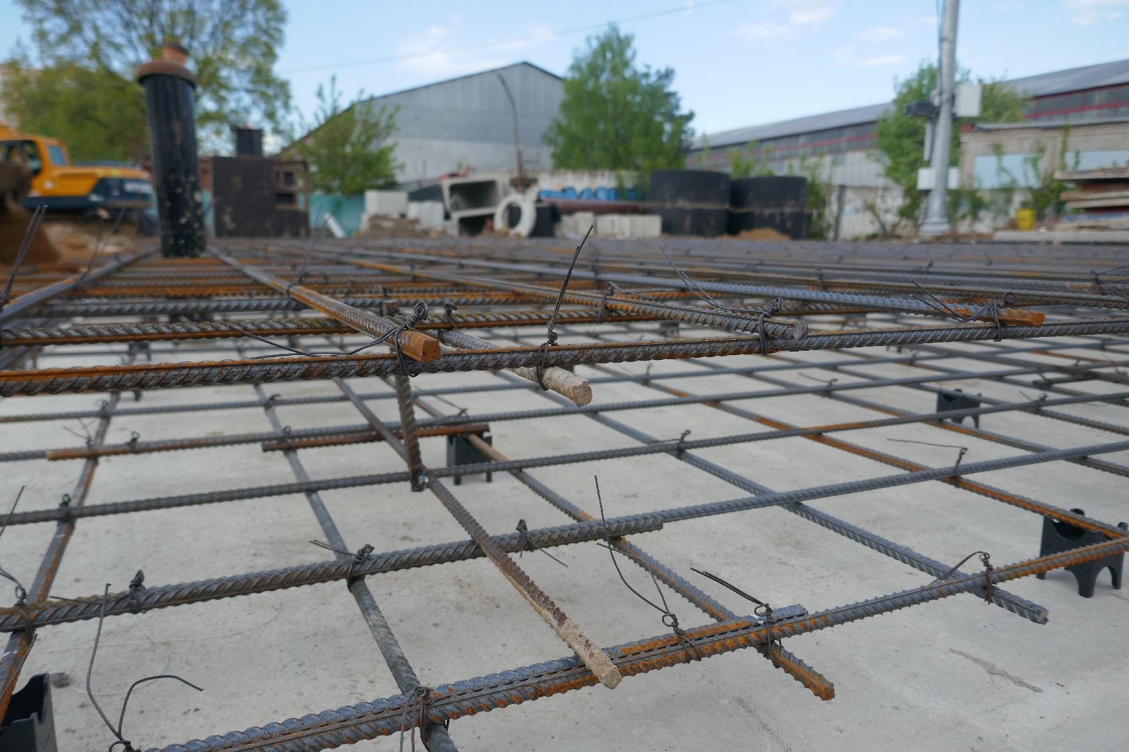 Подольск, котельная, фундамент, строительство