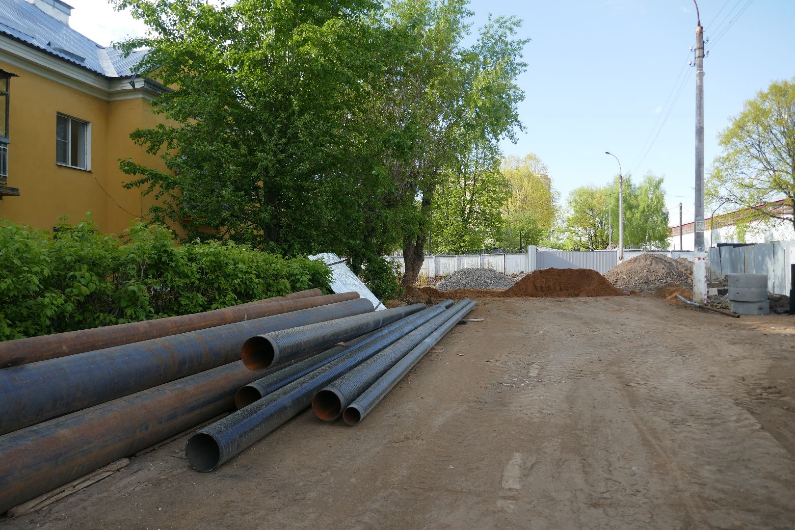 Подольск, котельная, фундамент, строительство