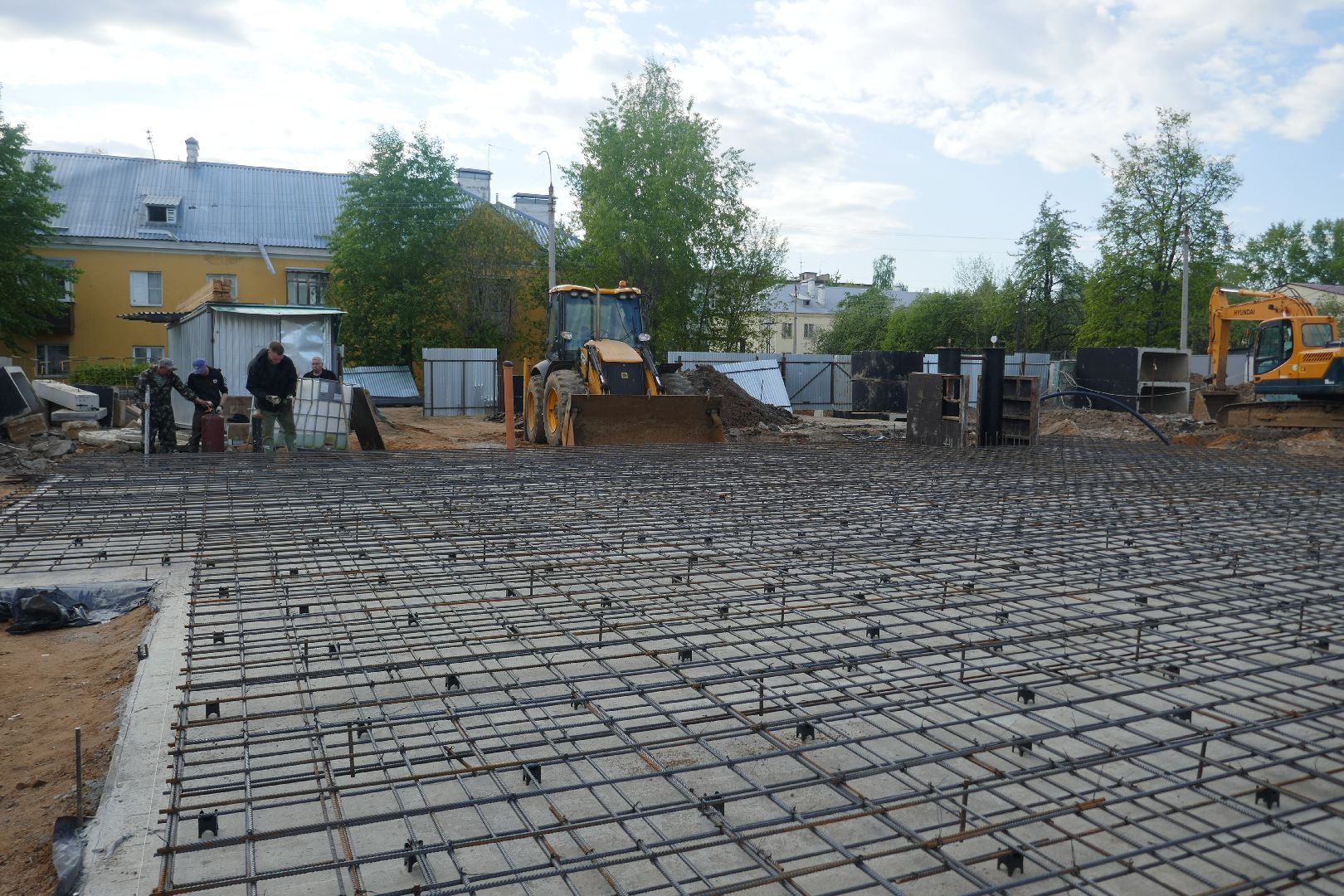 Подольск, котельная, фундамент, строительство