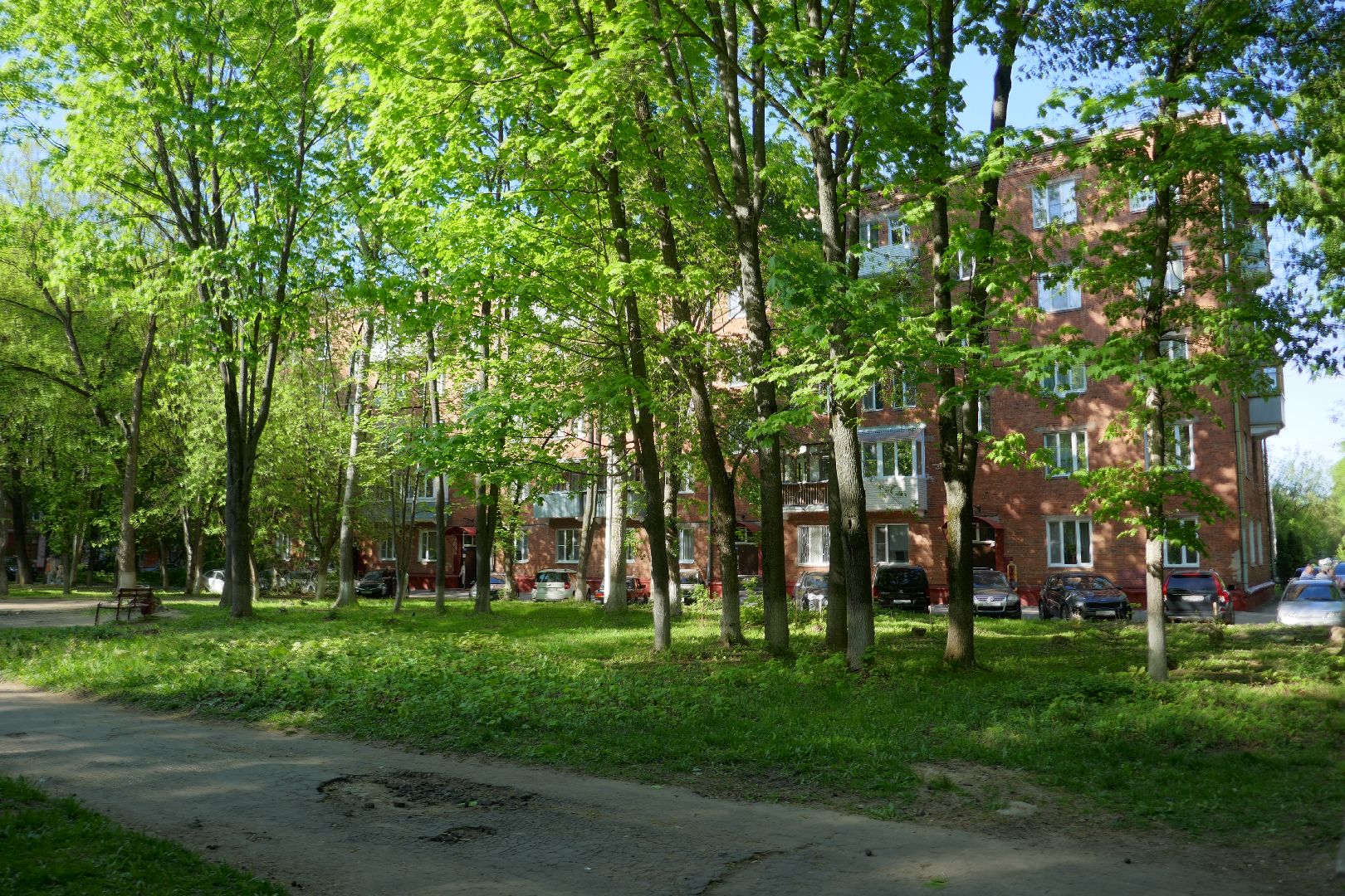 Подольск, двор, ремонт, площадка