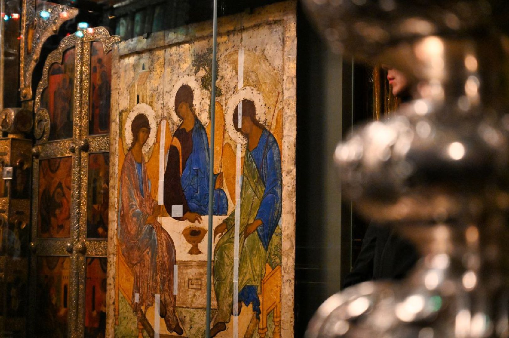 Сергиев Посад, Сергиево-Посадский городской округ, Религия, Православия, Троице-Сергиева Лавра, Икона, Троица, Андрей Рублев