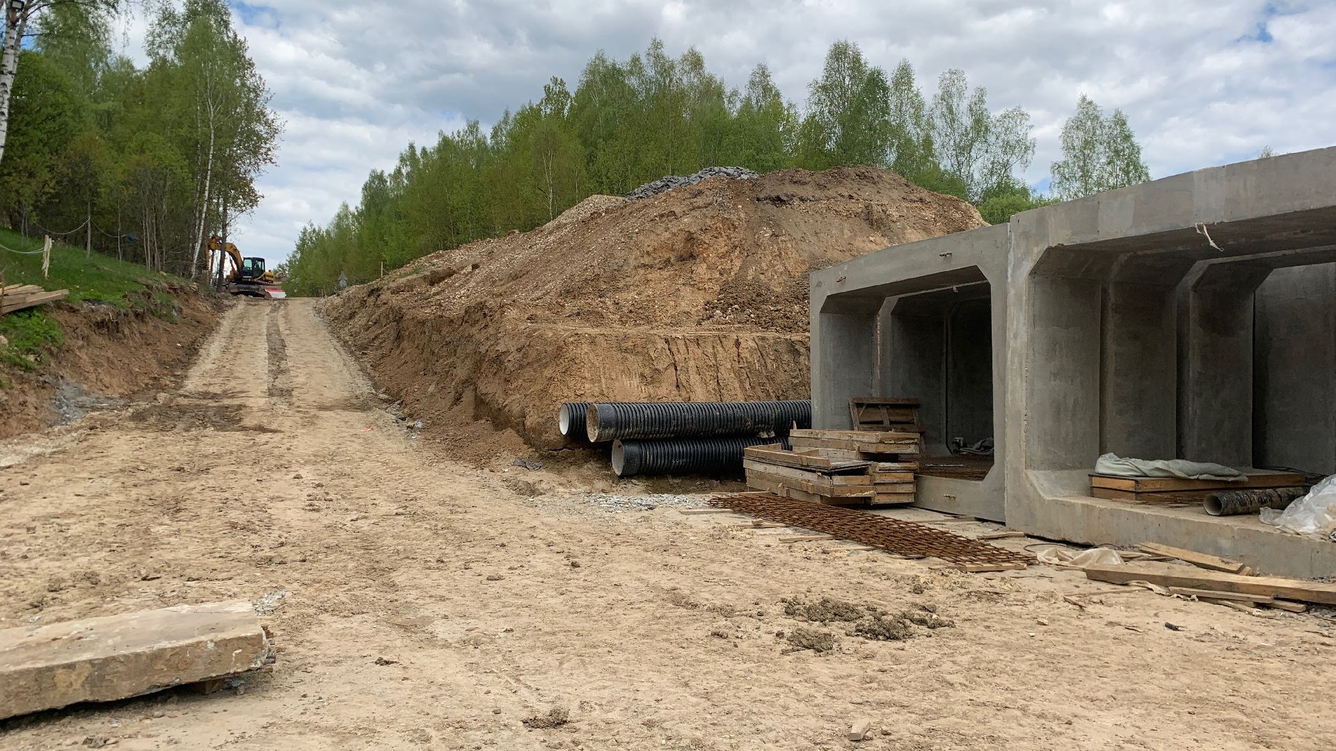 Ступино, Матюково, ремонт, ручей