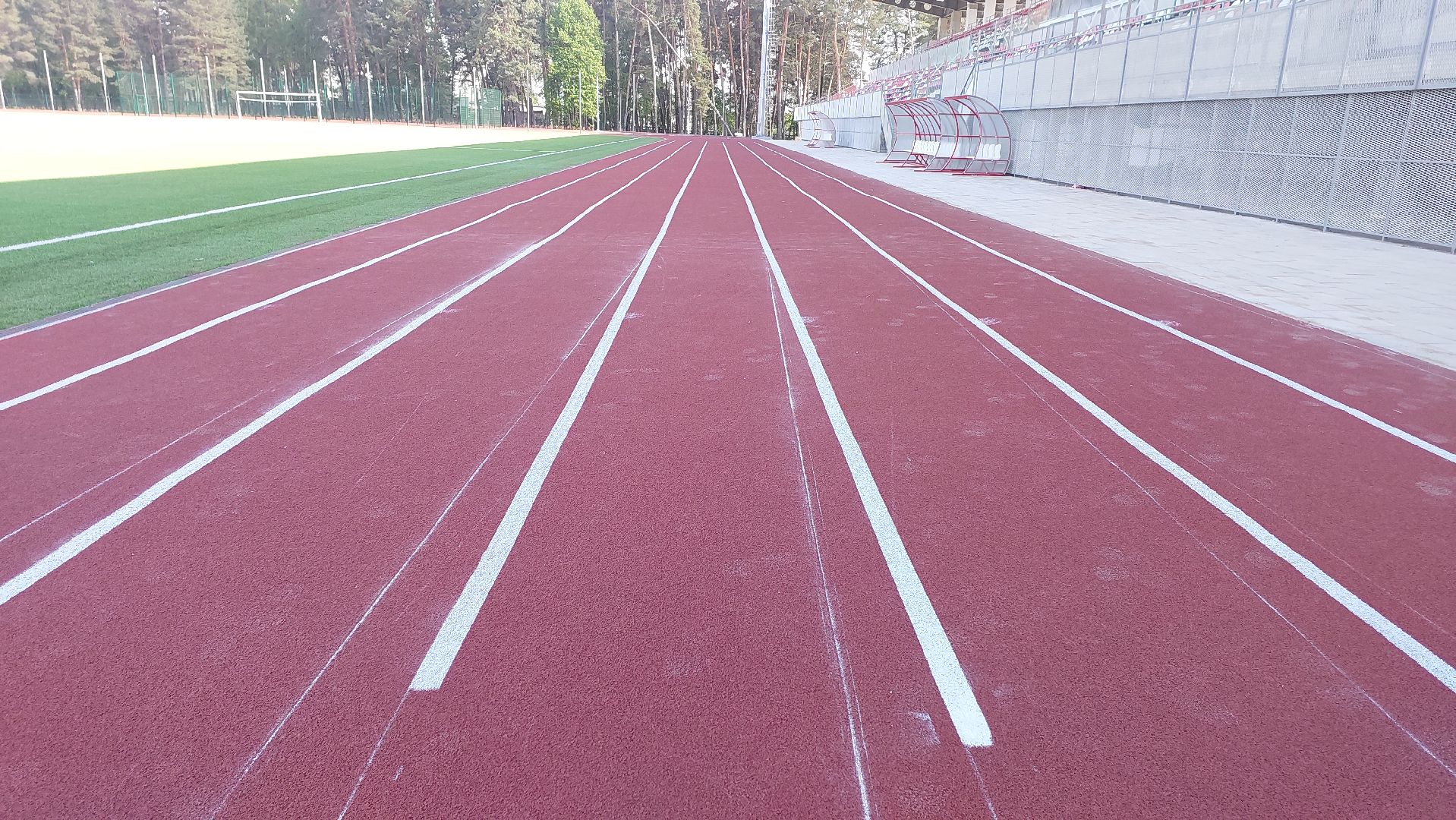 стадион, стадион спартак, спартак, серпухов, беговые дорожки, разметка, реконструкция, спортобъект,