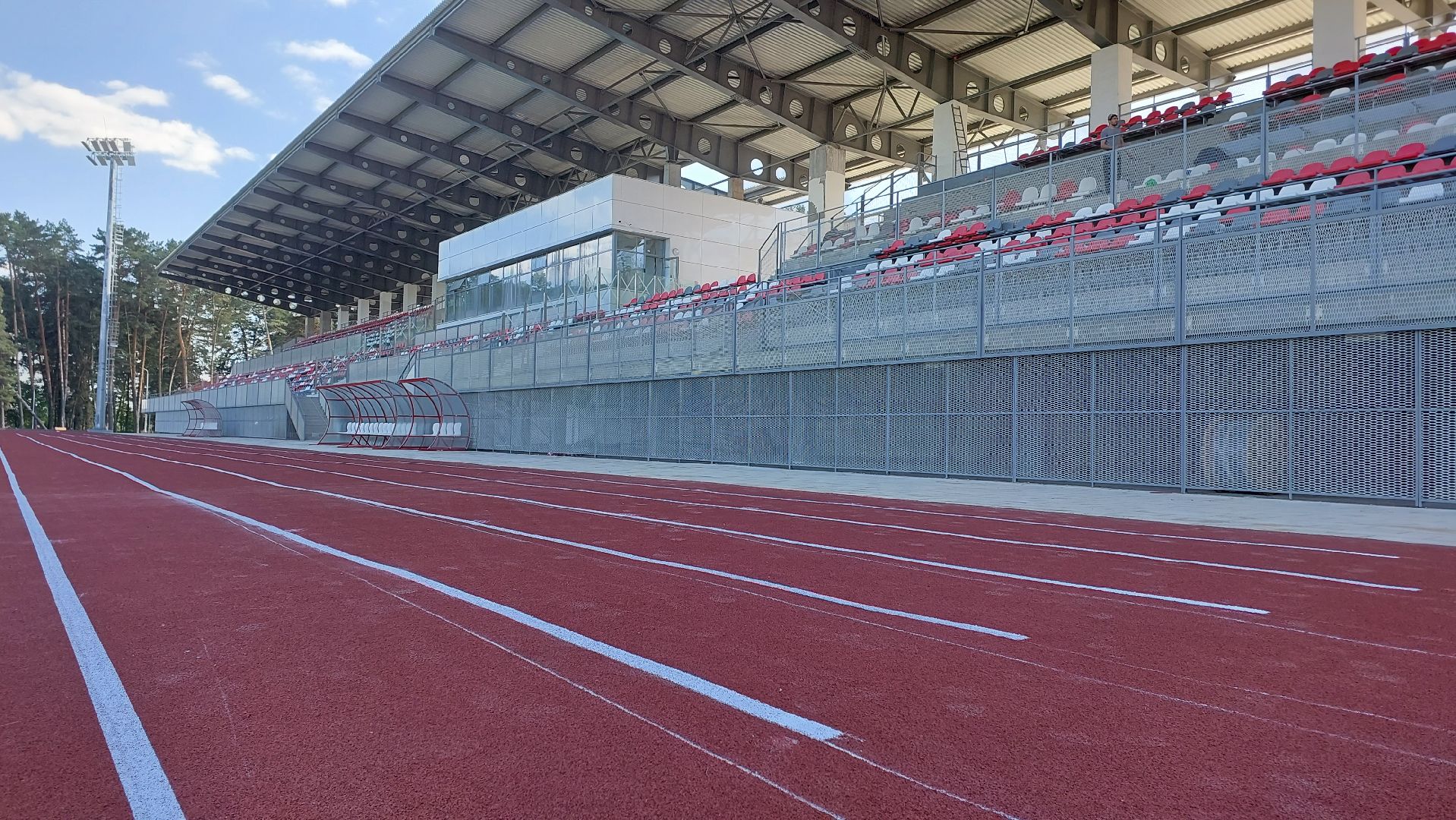 стадион, стадион спартак, спартак, серпухов, беговые дорожки, разметка, реконструкция, спортобъект,