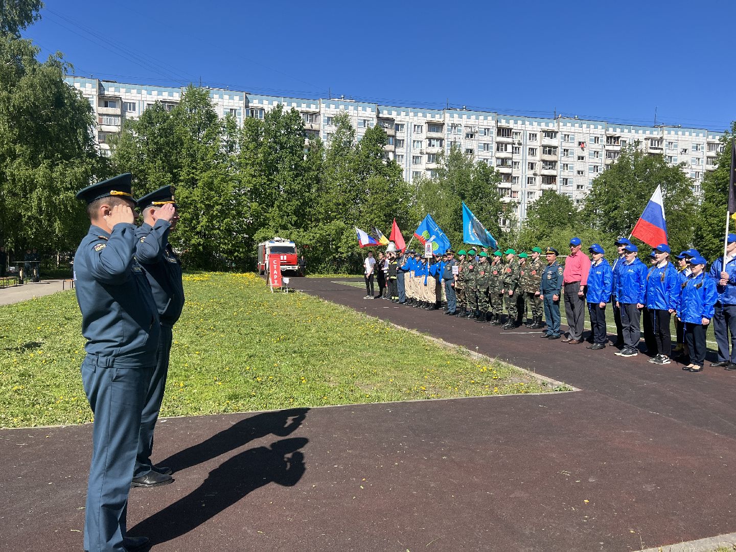 Химки, пожарные, соревнования, безопасность, МЧС