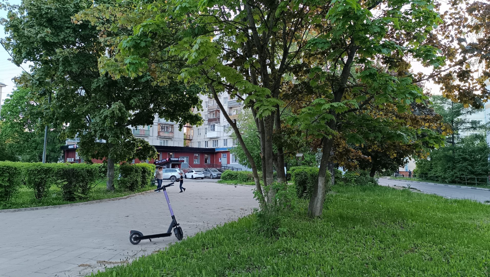 Лобня, благоустройство, сквер