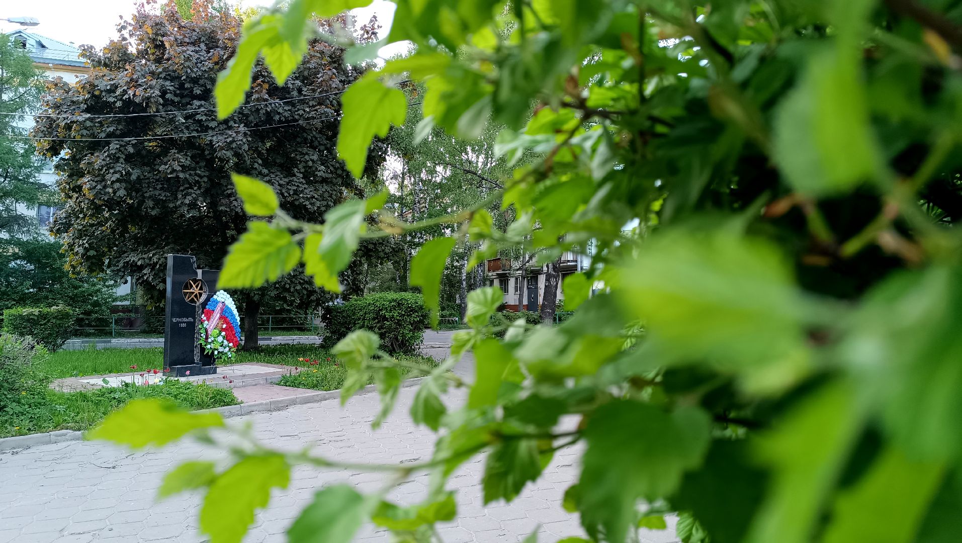 Лобня, благоустройство, сквер