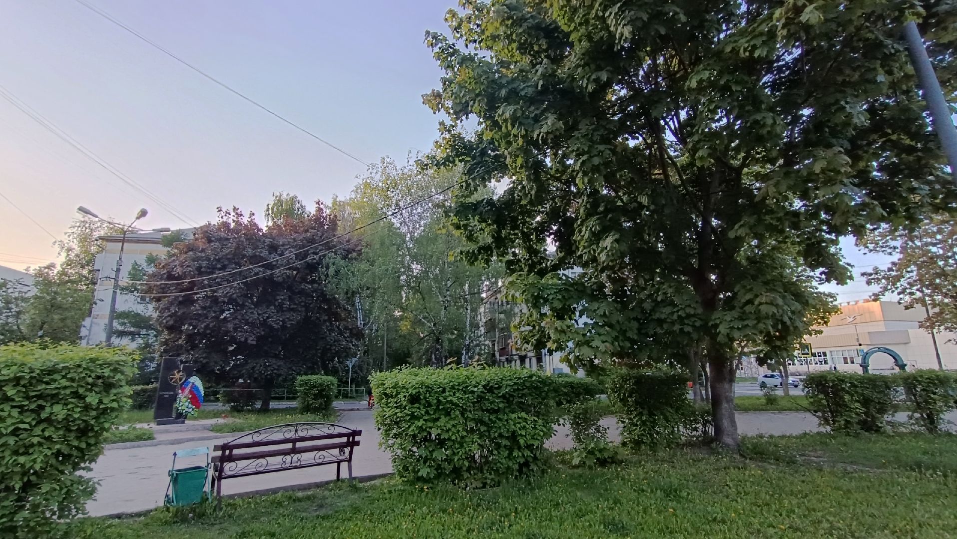 Лобня, благоустройство, сквер