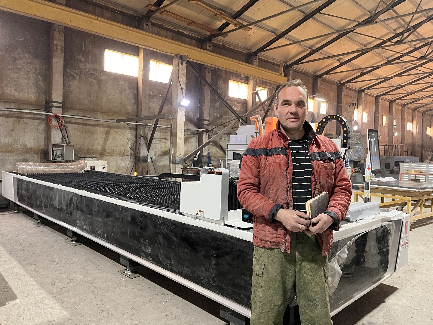 Шаховская, производство, станок