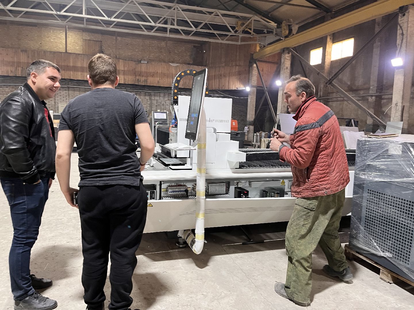 Шаховская, производство, станок