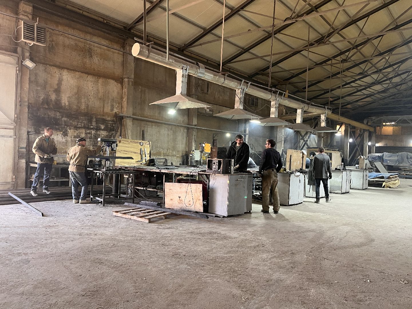 Шаховская, производство, станок