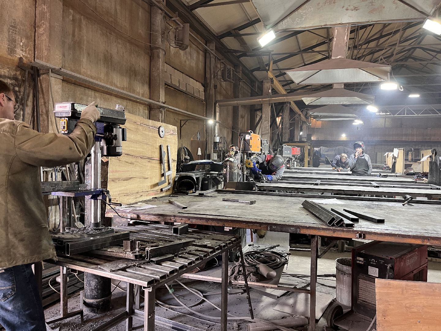 Шаховская, производство, станок