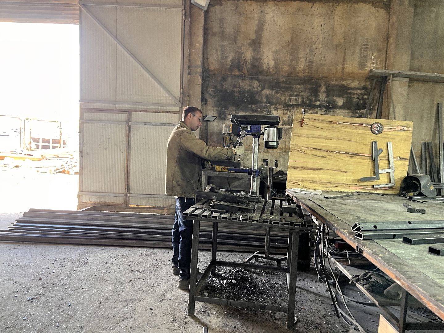 Шаховская, производство, станок