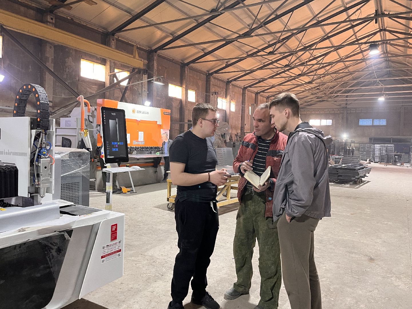 Шаховская, производство, станок