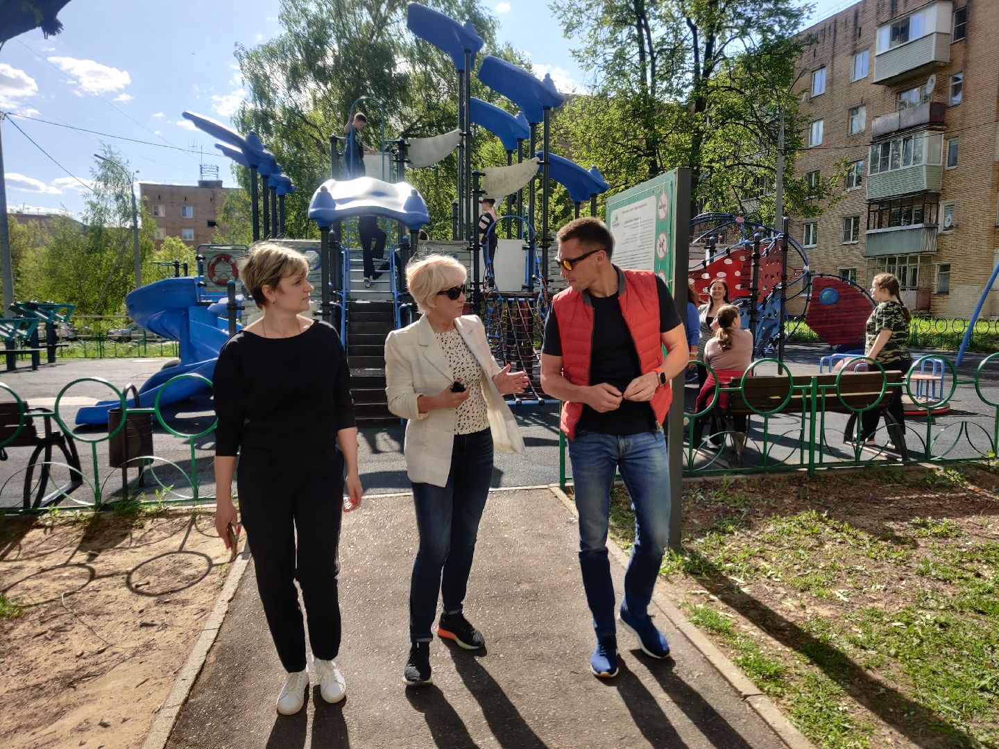 Красноармейск, Пушкинский, ремонт дорог, депутатский контроль