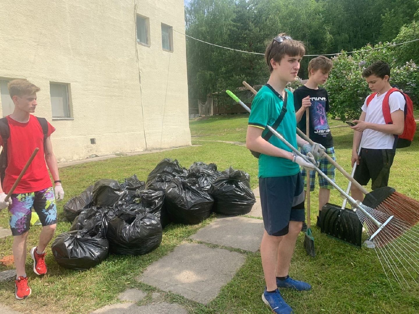 трудовые бригады, трудовое дето, цми, Протвино, подростки