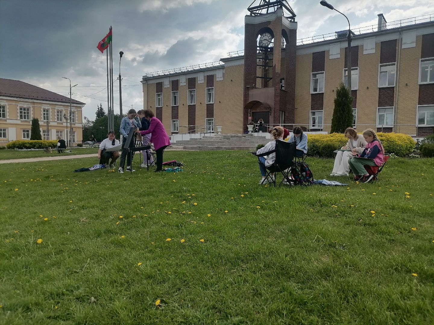 #искусство, #Цветково, #пленэр #натура #рисование