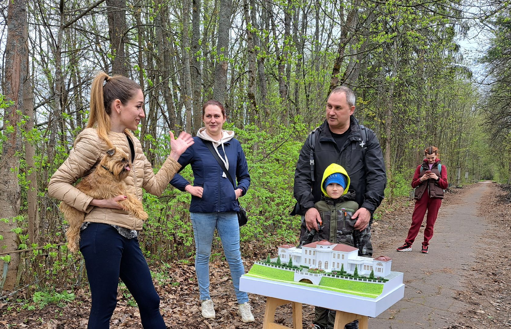 Рузский городской округ, Тучково, Любвино, усадьба, макет