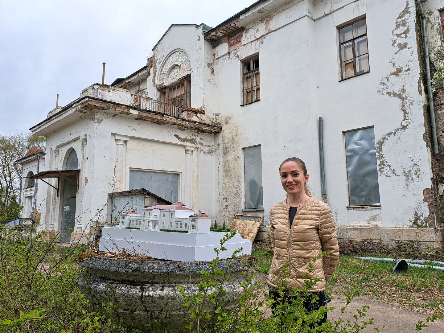 Рузский городской округ, Тучково, Любвино, усадьба, макет