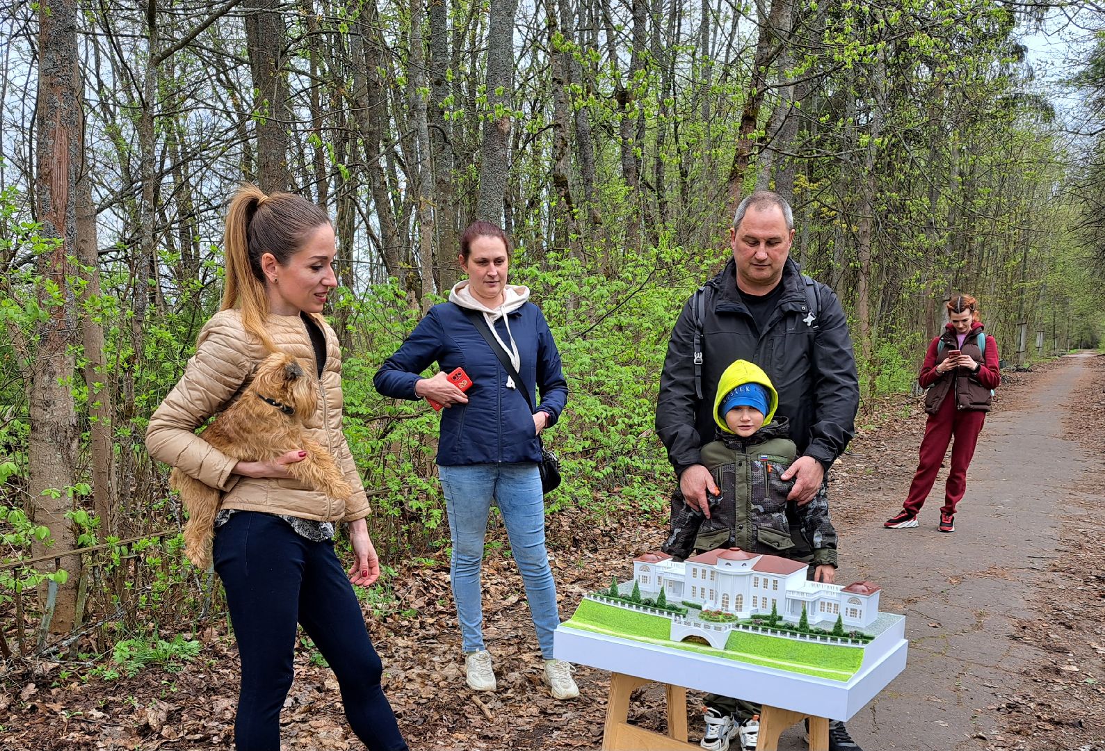 Рузский городской округ, Тучково, Любвино, усадьба, макет