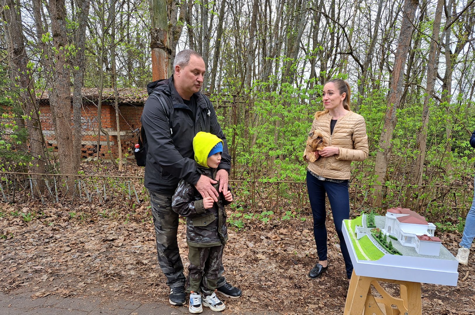 Рузский городской округ, Тучково, Любвино, усадьба, макет