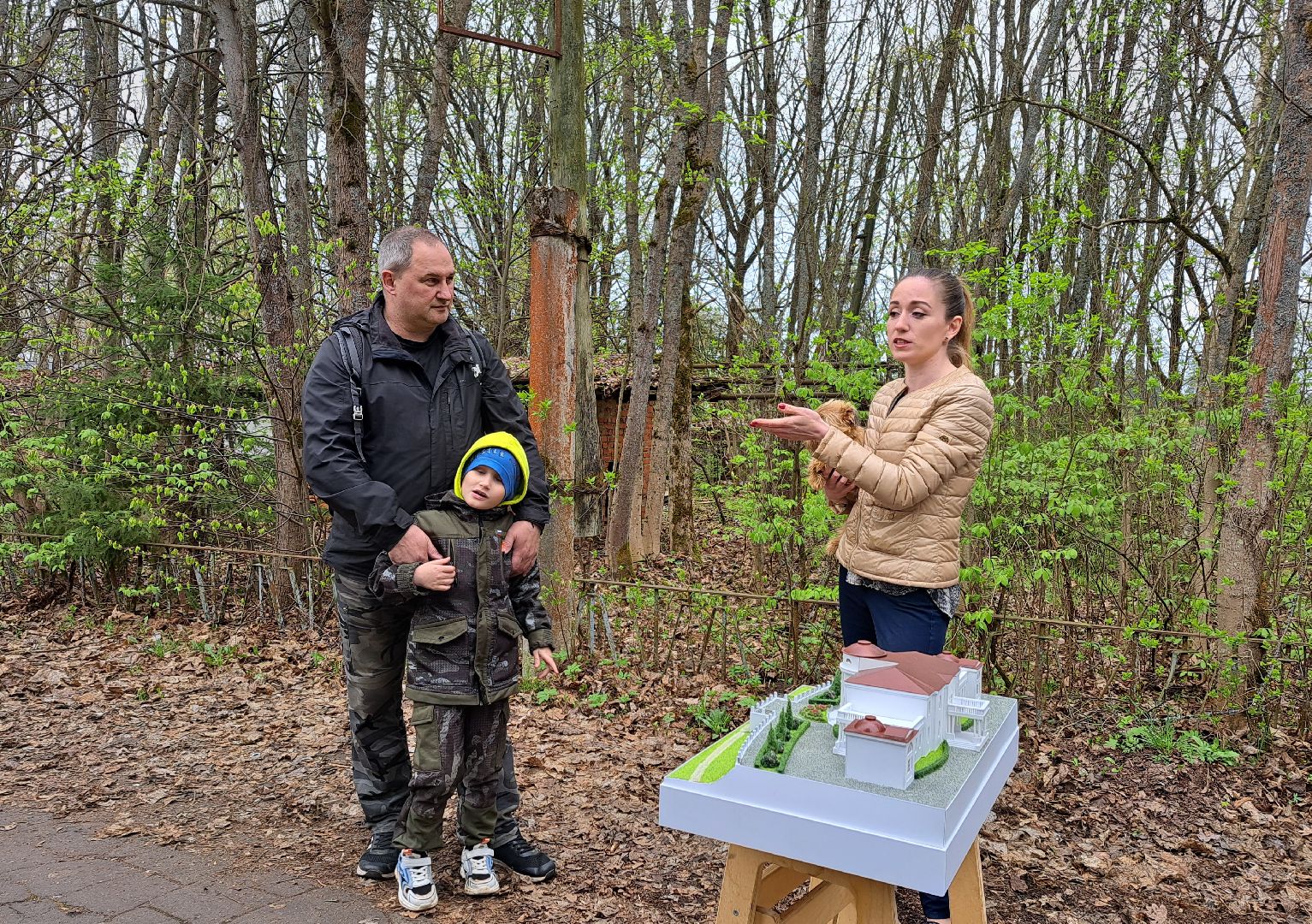 Рузский городской округ, Тучково, Любвино, усадьба, макет