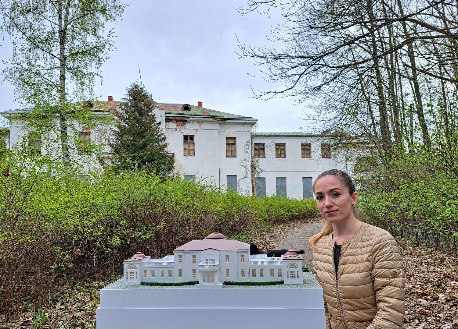 Рузский городской округ, Тучково, Любвино, усадьба, макет