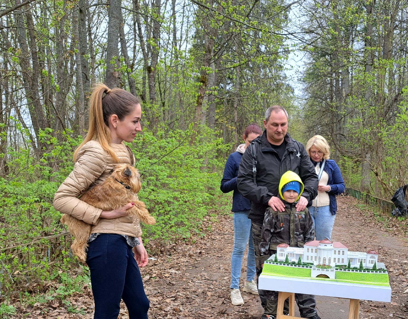 Рузский городской округ, Тучково, Любвино, усадьба, макет
