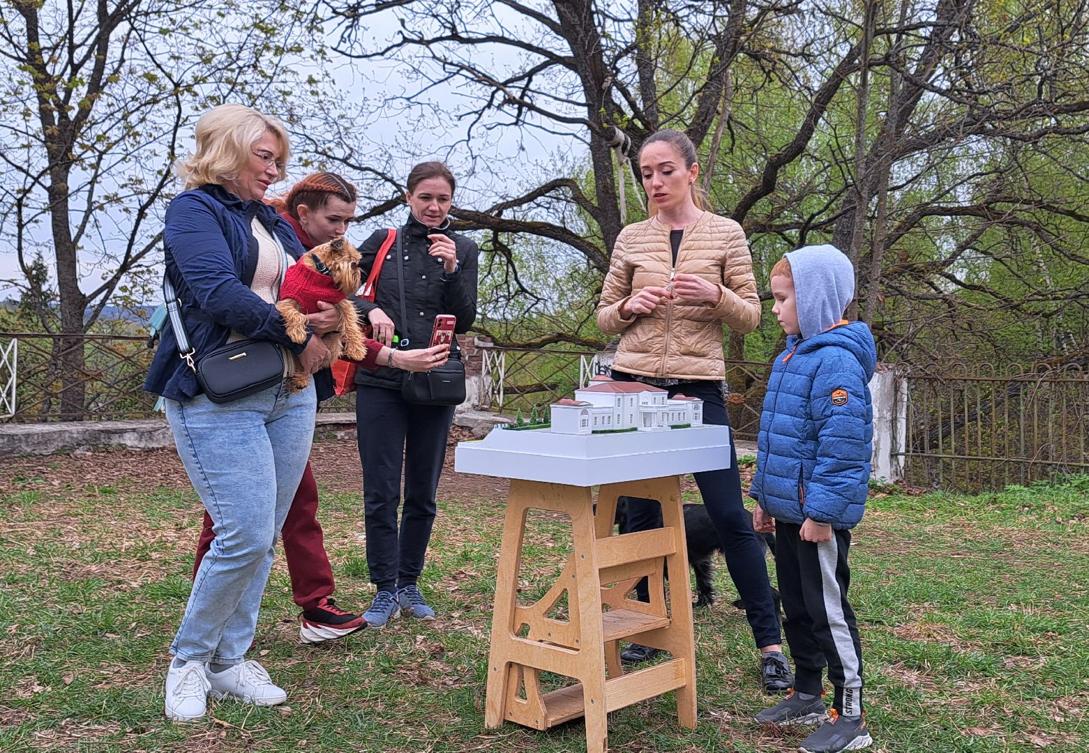 Рузский городской округ, Тучково, Любвино, усадьба, макет