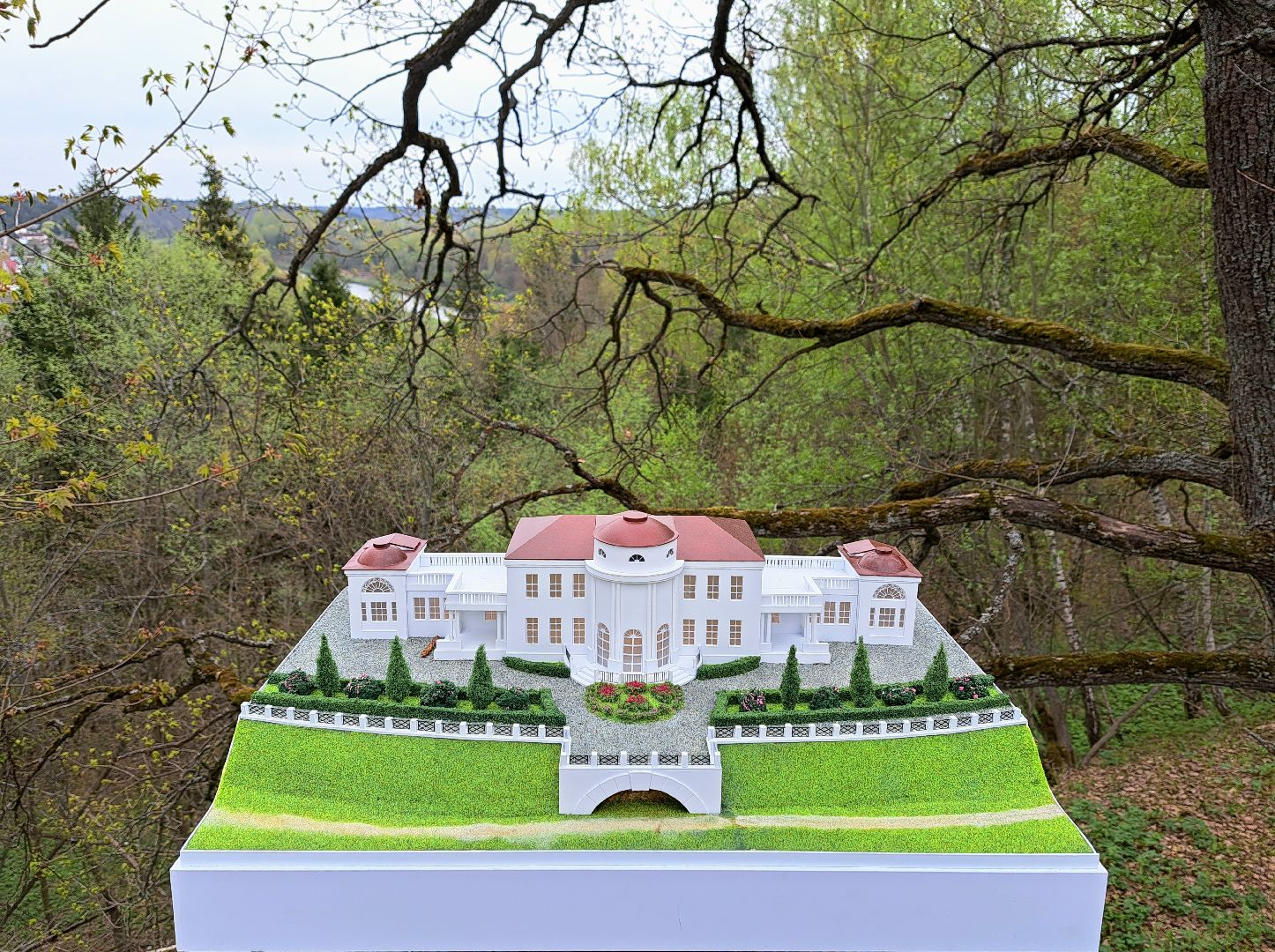 Рузский городской округ, Тучково, Любвино, усадьба, макет