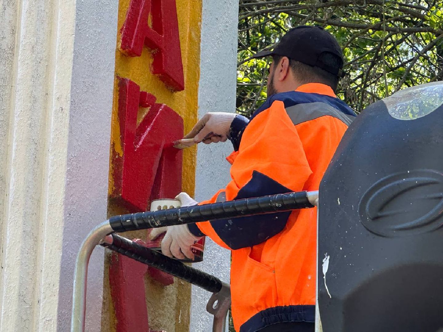 Можайск, Можайский городской округ, Подмосковье, благоустройство, покраска, работы