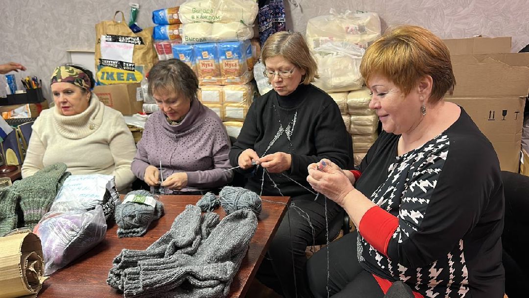 Серебряные волонтёры, СВО, Помощь военнослужащим, Донбасс, Активное долголетие, Одинцово
