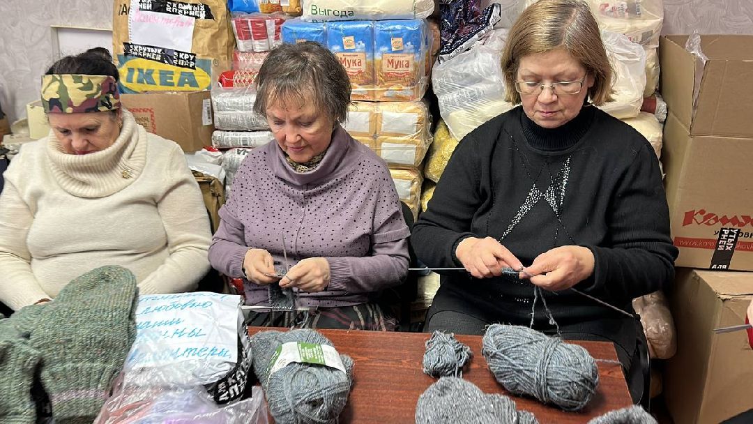Серебряные волонтёры, СВО, Помощь военнослужащим, Донбасс, Активное долголетие, Одинцово