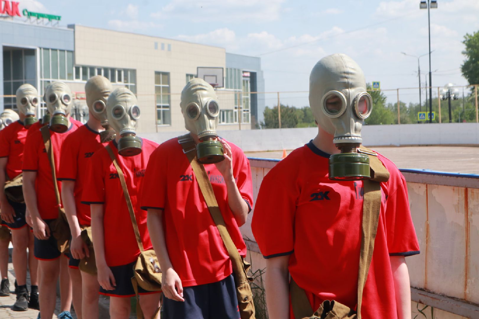 Пущино, зарница