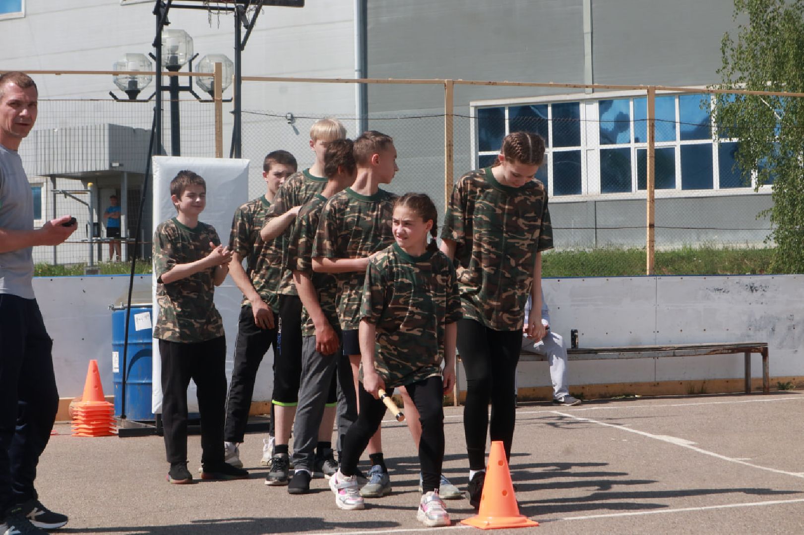 Пущино, зарница