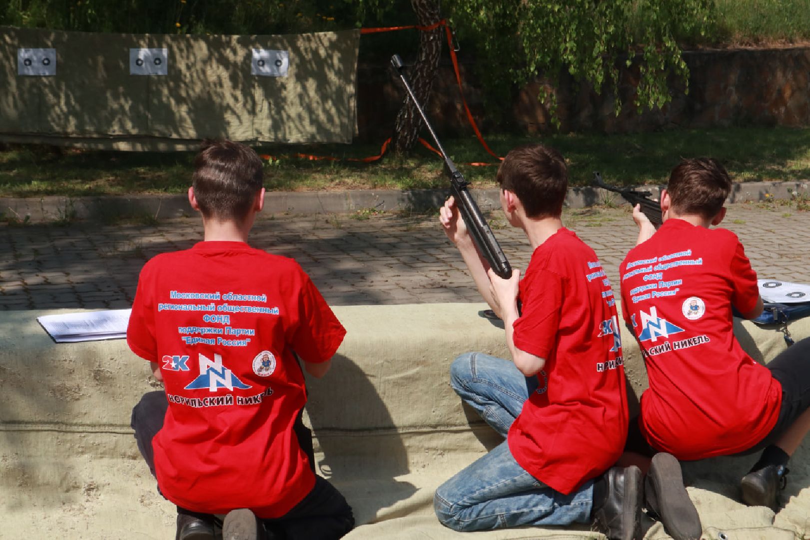 Пущино, зарница