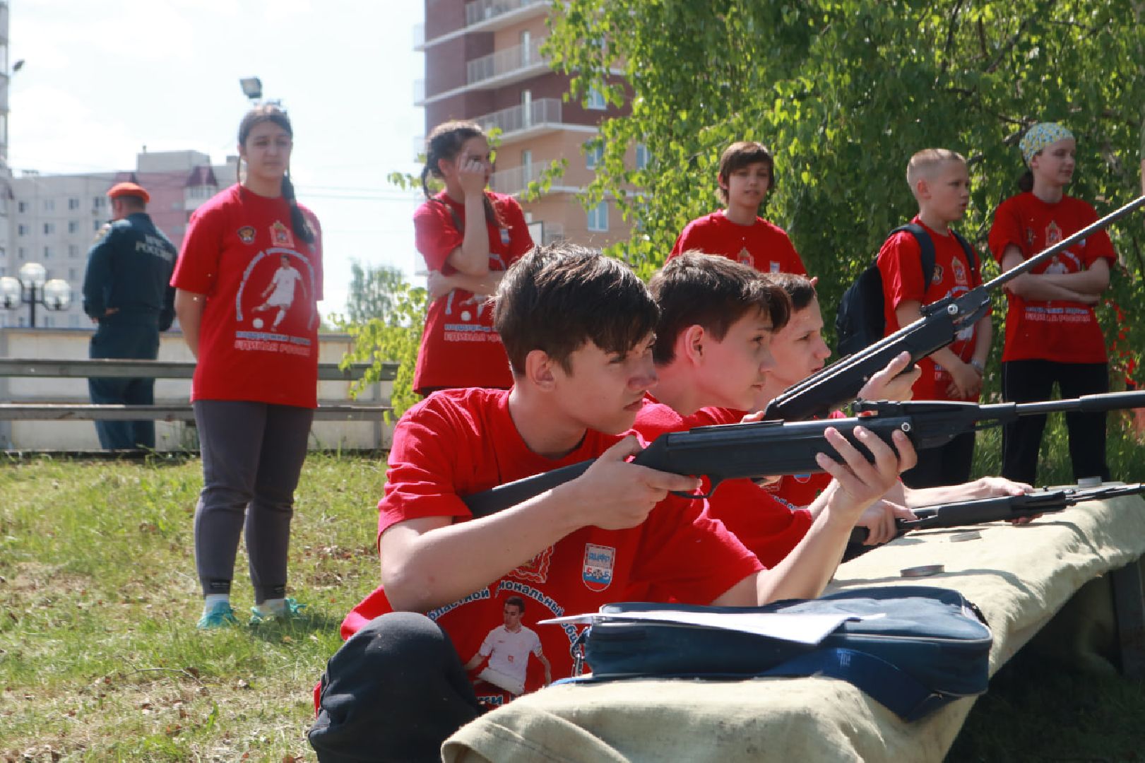 Пущино, зарница