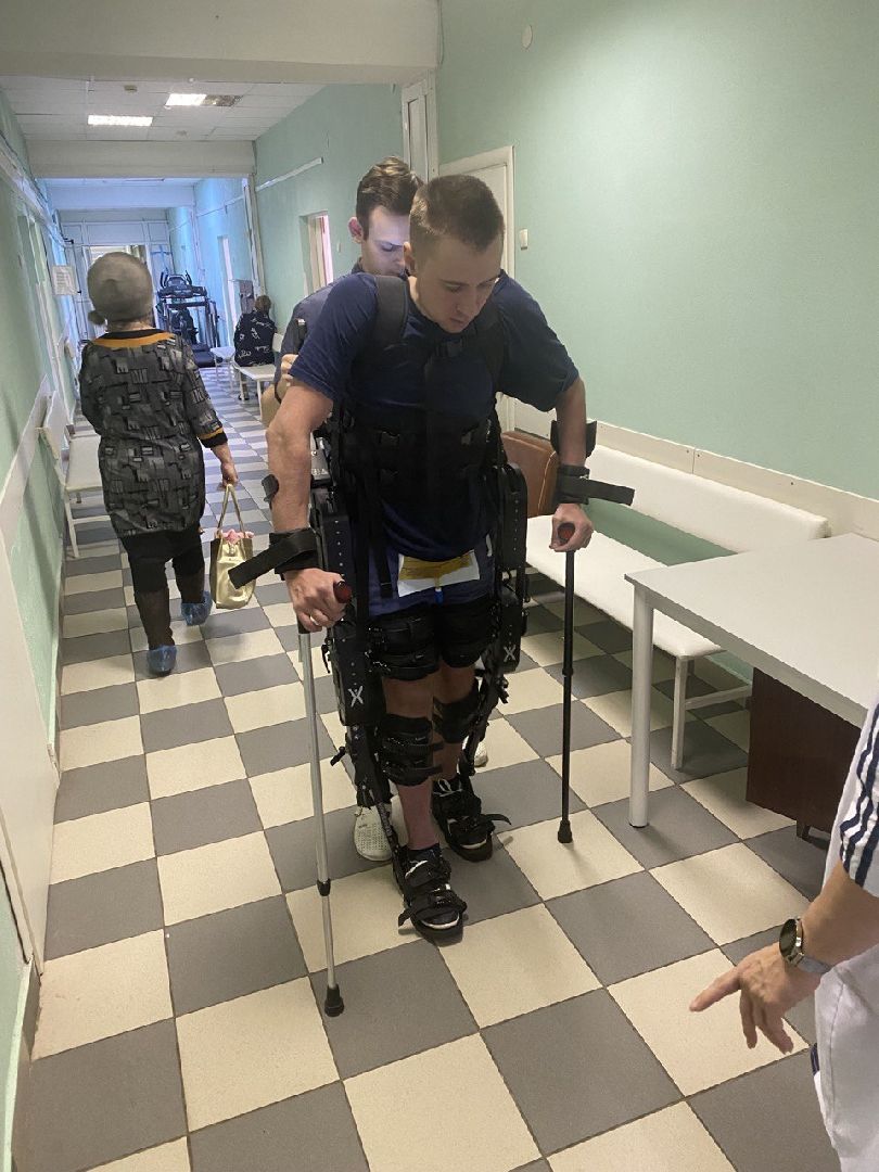 Солнечногорск, медицина, травма, реабилитация, экзоскелет