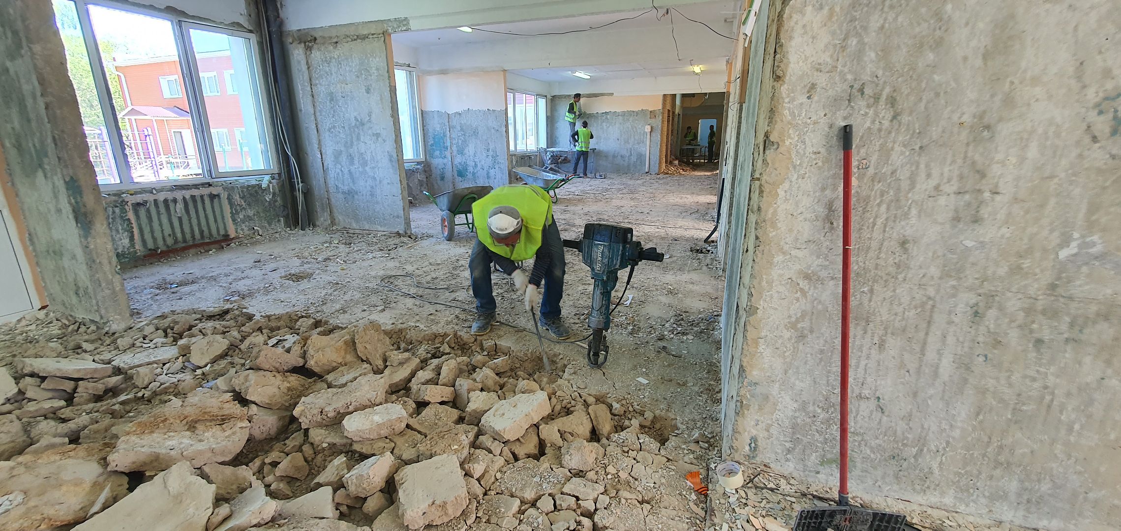 Ремонт Гальчинской школы, Домодедово