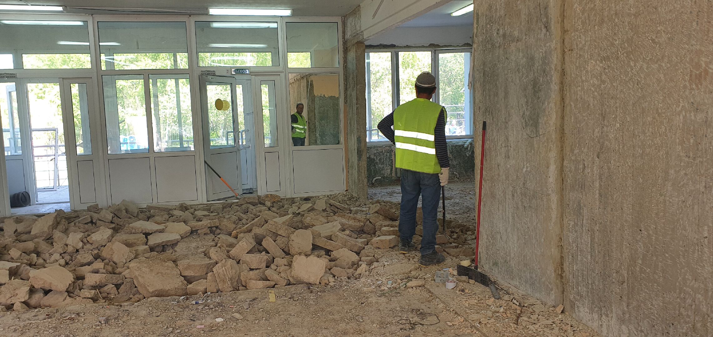 Ремонт Гальчинской школы, Домодедово