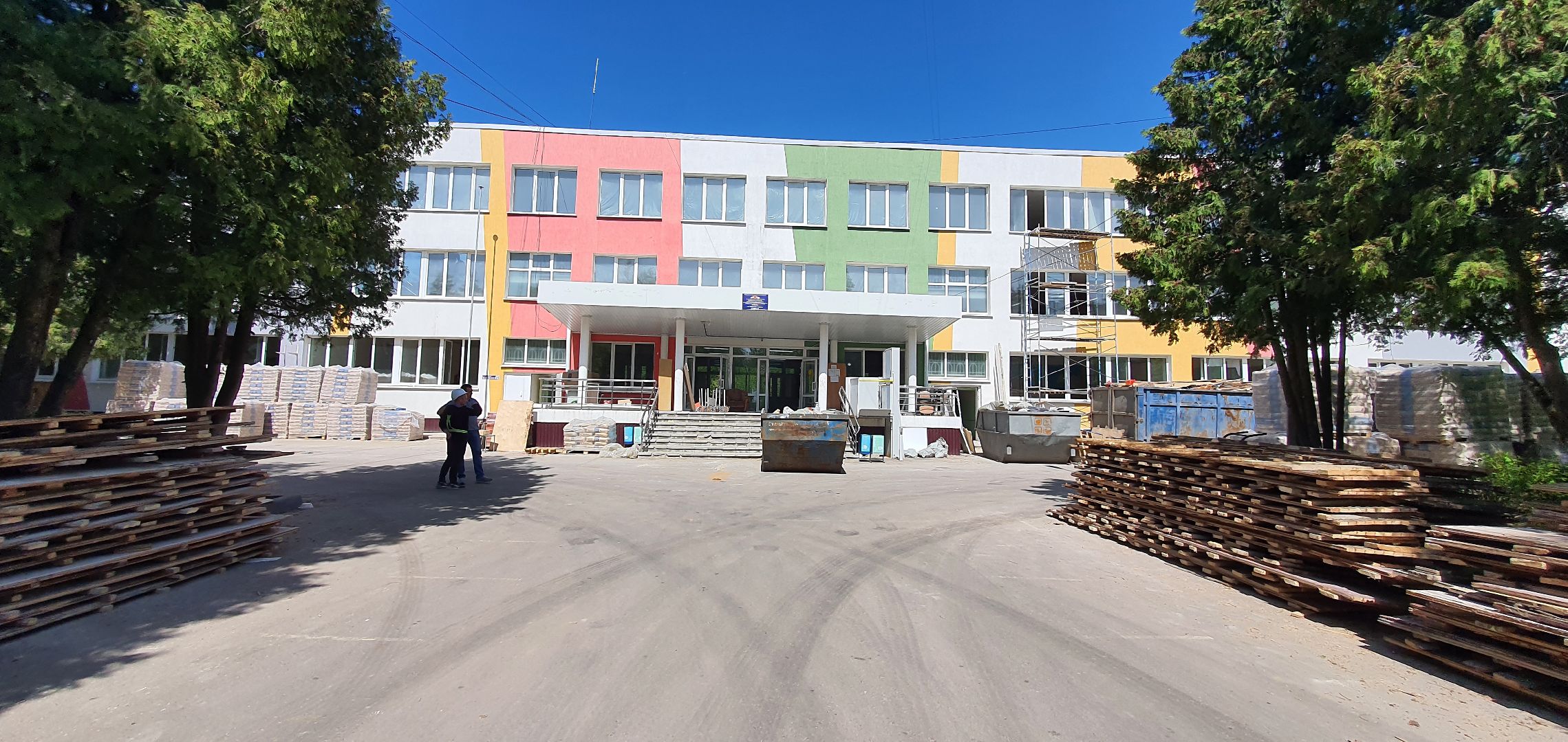 Ремонт Гальчинской школы, Домодедово