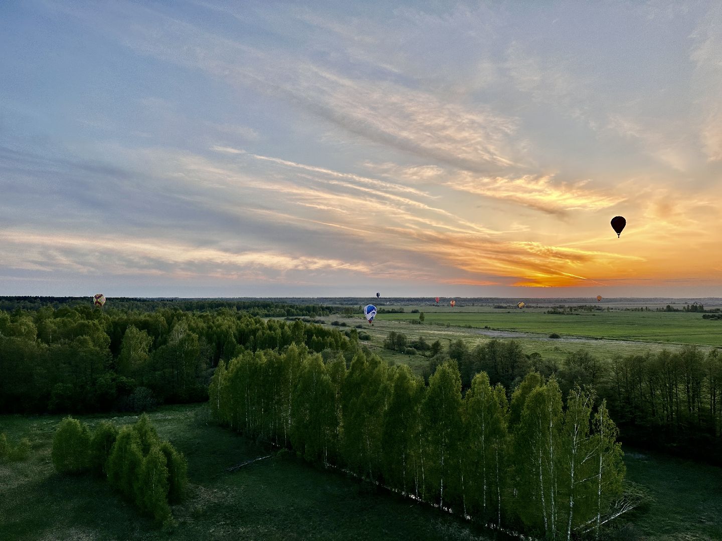 Клин, культура, фестивали, воздухоплавательный спорт