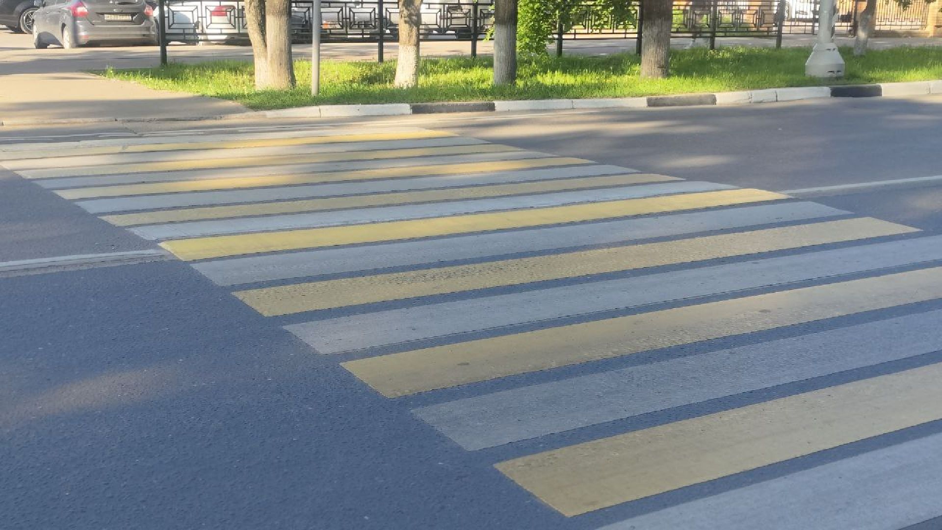 Дорожная разметка, Домодедово